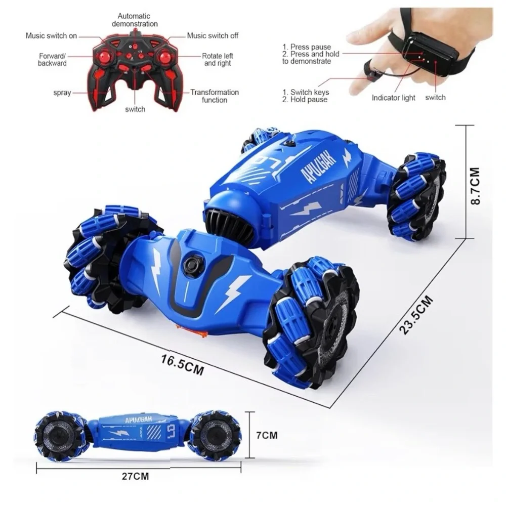 Remote Control Stunt Car